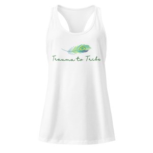 Trauma to Tribe Women’s fitted racerback tank top