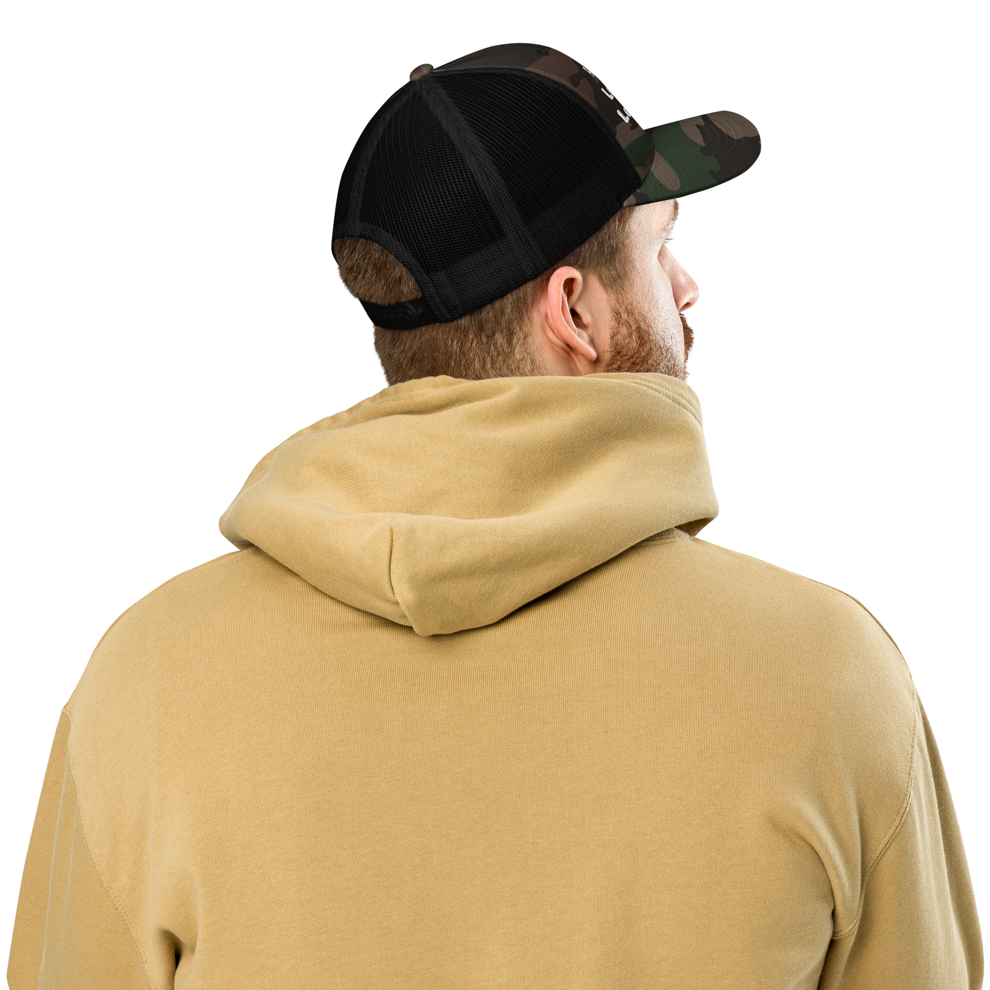 Camouflage trucker hat - Image 2