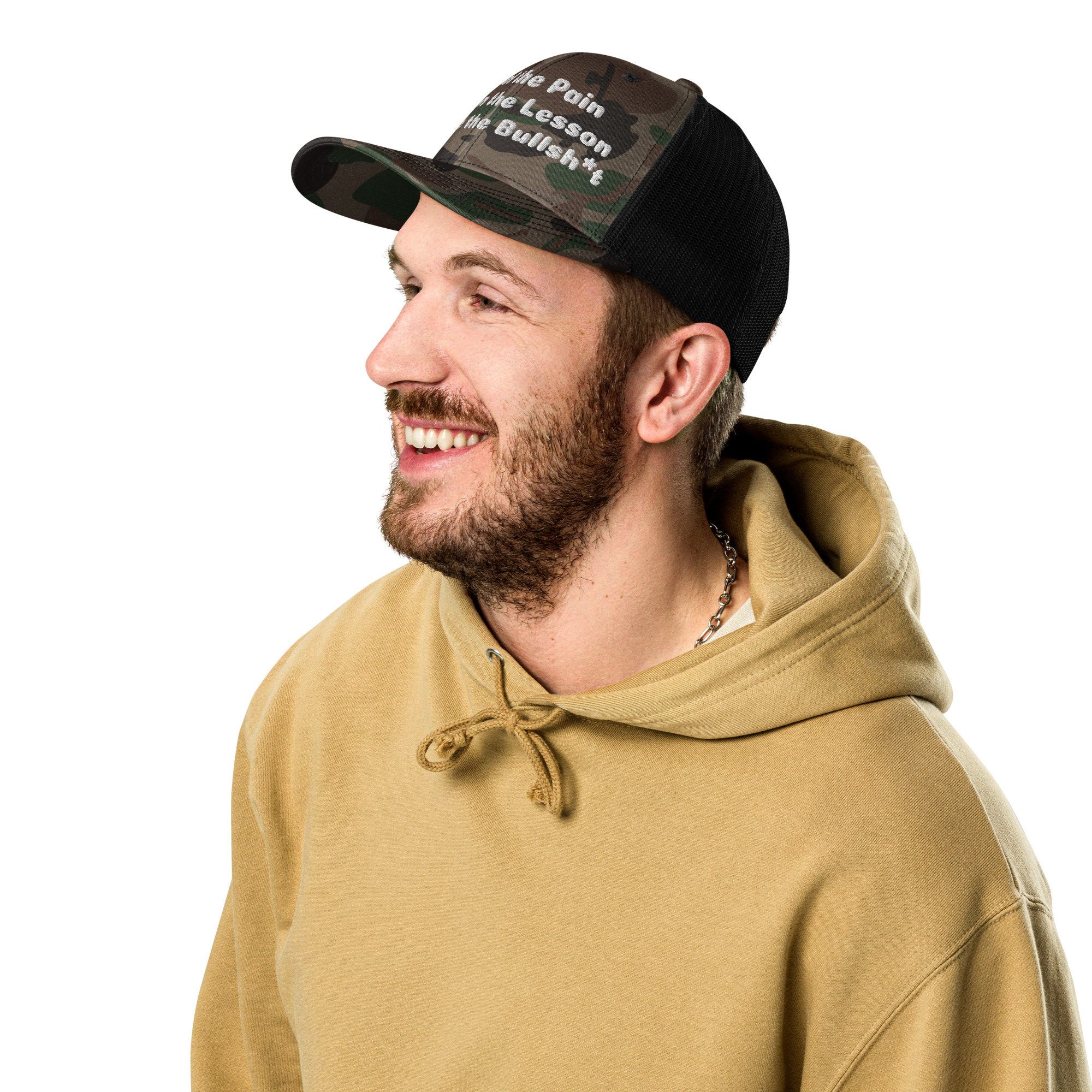 Camouflage trucker hat - Image 3