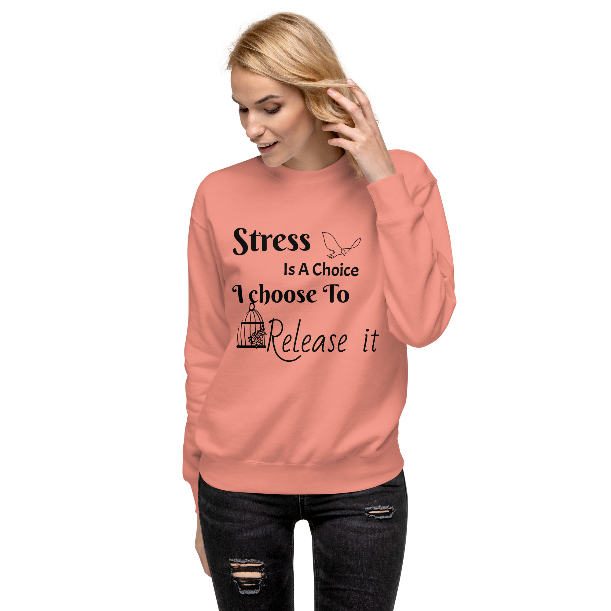 Stress Release Unisex Premium Sweatshirt